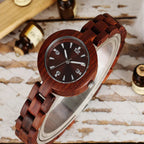 Wooden Quartz Watch for Women - Wood Timepiece