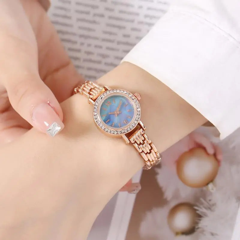 Stylish Women's Watch with Elegant Mother-of-Pearl Dial