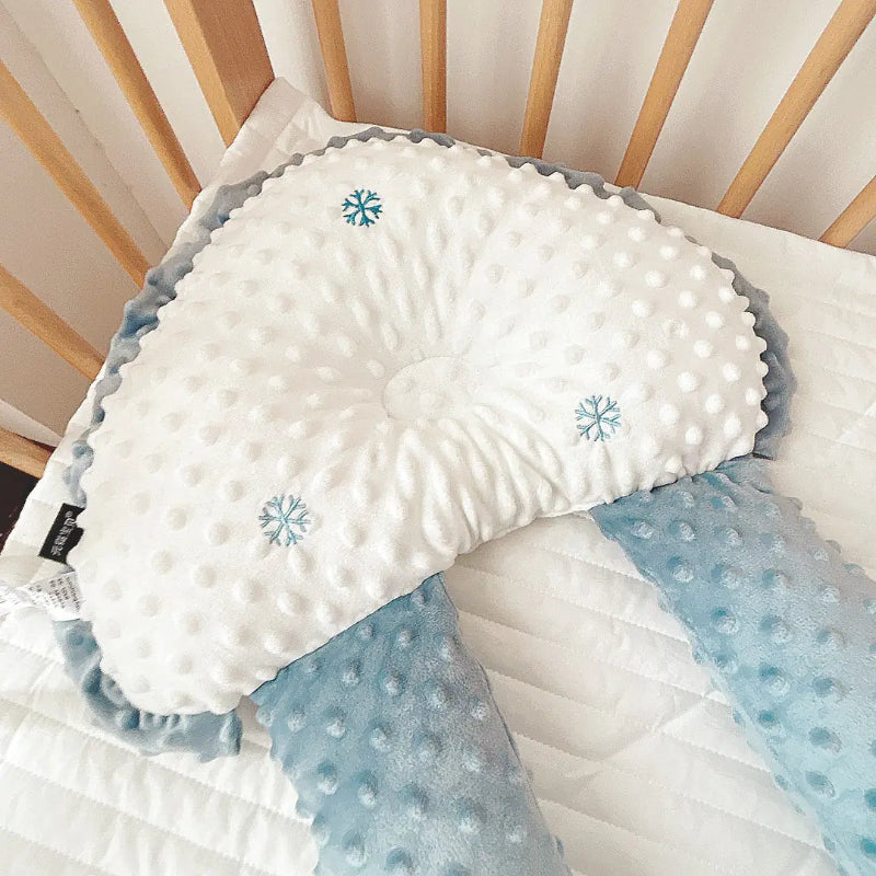 No Top Velvet Anti-Deviation Baby Head Pillow