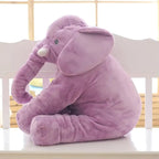 Cozy Elephant Plush Pillow