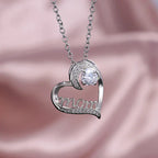 Mom Heart Necklace