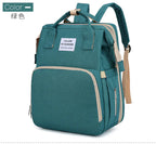 Portable Folding Bed Diaper Bag with Large Capacity