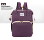Portable Folding Bed Diaper Bag with Large Capacity