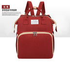Portable Folding Bed Diaper Bag with Large Capacity