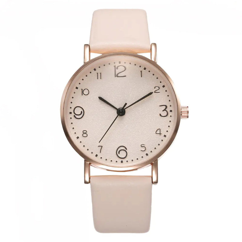 Khorasan Fashion Simple Quartz Watch for Women