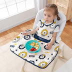 Detachable Water-Resistant Baby Dining Chair Bib