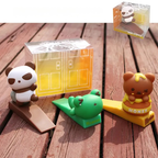 Cute Cartoon Anti-Pinch Door Stopper with Suction Bumper