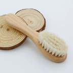Baby Wool Brush Set for Baby Shower and Grooming