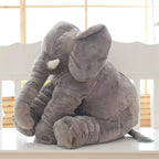 Cozy Elephant Plush Pillow