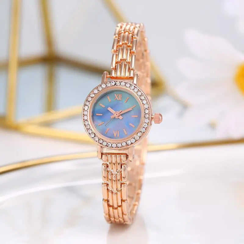 Stylish Women's Watch with Elegant Mother-of-Pearl Dial
