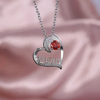 Mom Heart Necklace