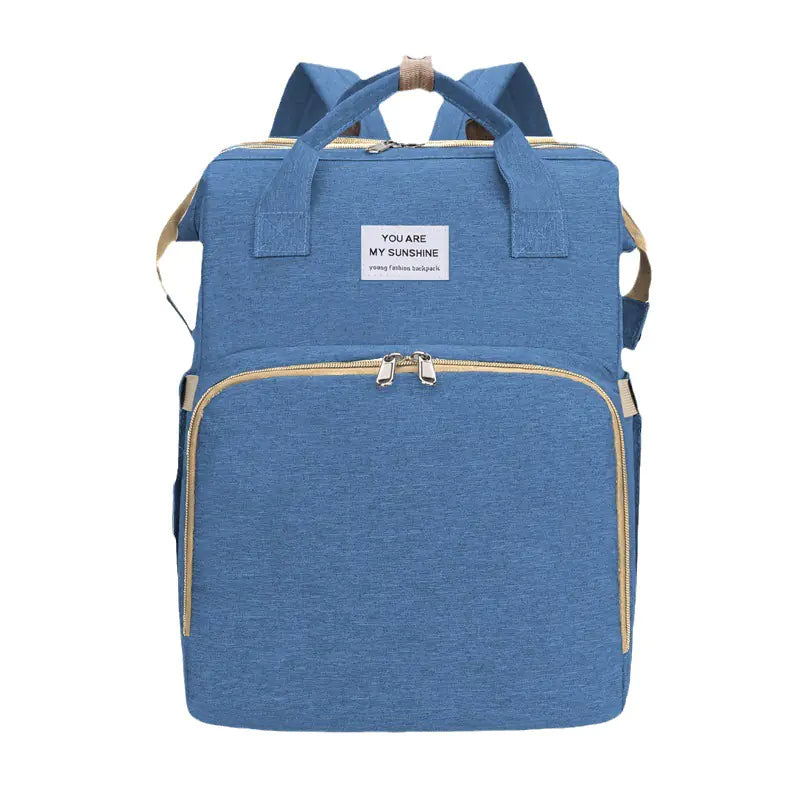 Portable Folding Bed Diaper Bag with Large Capacity