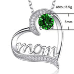 Mom Heart Necklace