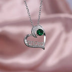 Mom Heart Necklace