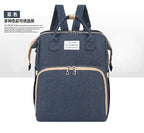 Portable Folding Bed Diaper Bag with Large Capacity