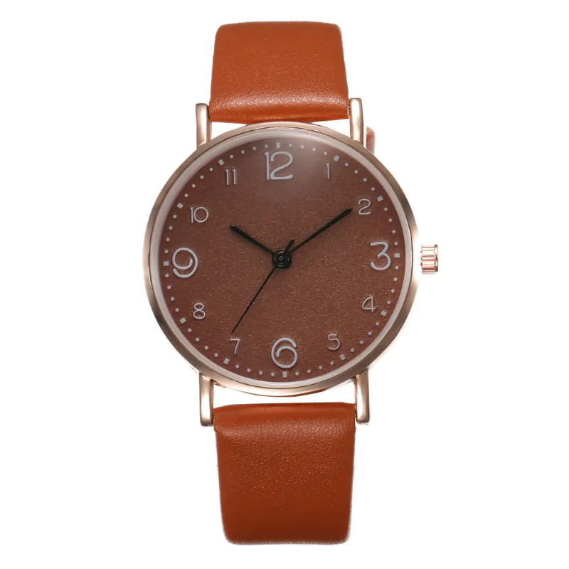 Khorasan Fashion Simple Quartz Watch for Women