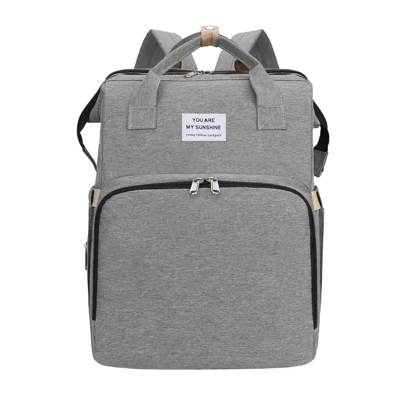 Portable Folding Bed Diaper Bag with Large Capacity