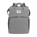 Portable Folding Bed Diaper Bag with Large Capacity