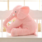 Cozy Elephant Plush Pillow